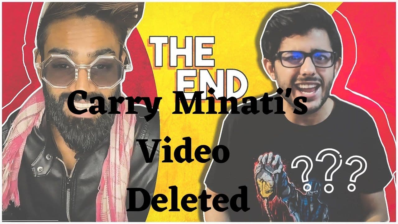 carry minati video deleted