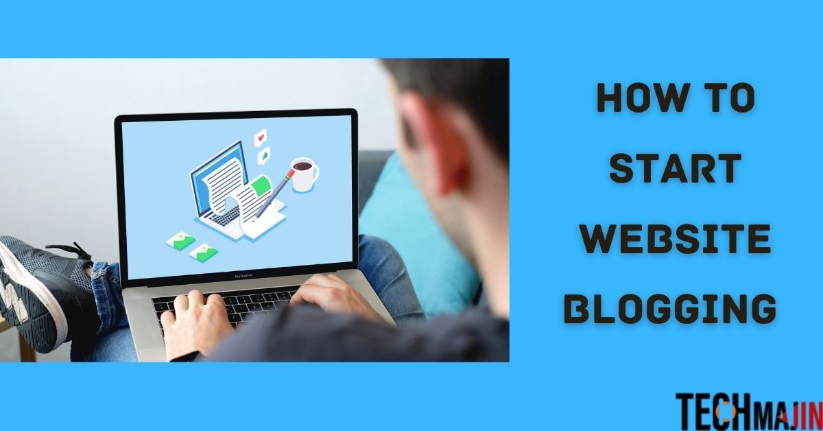 start website blogging
