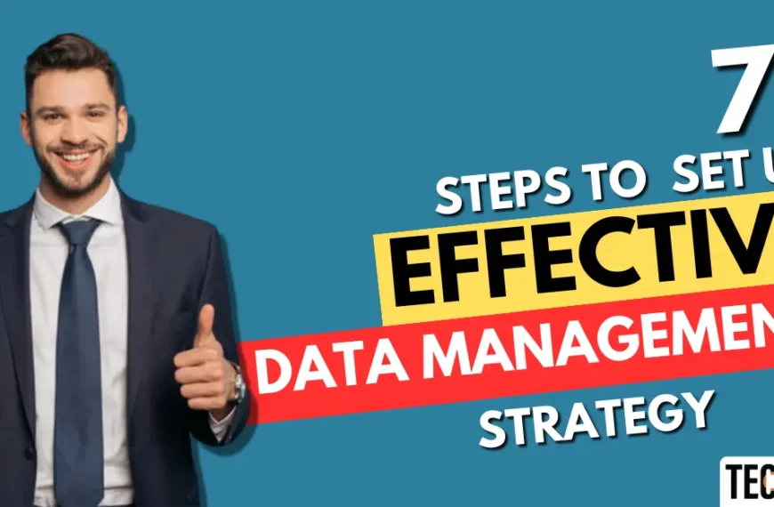 Data managment strategy