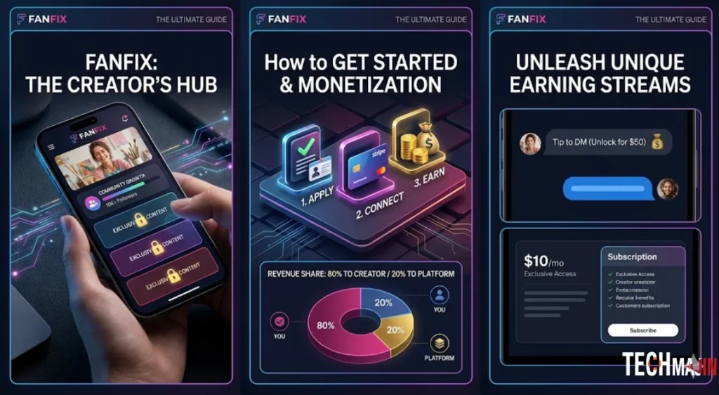 Fanfix creator application