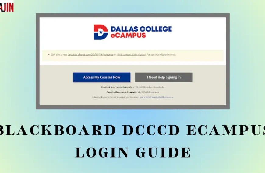 blackboard dcccd ecampus login