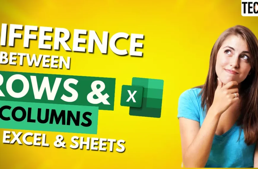 rows vs columns in excel and sheets featured image